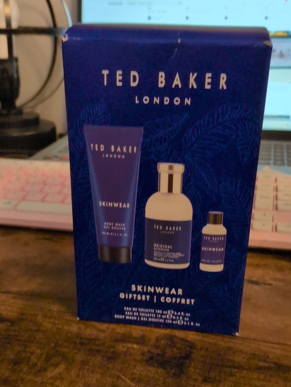 TED BAKE LONDON Skinwear Gift Set- Deep Navy Blue Fathers Day Is Coming. For Men